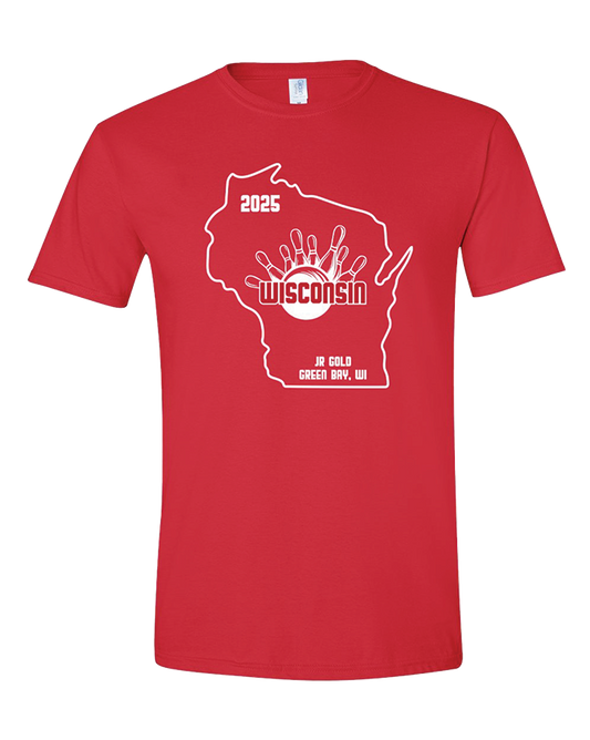 WISCONSIN JR. GOLD - T-SHIRT