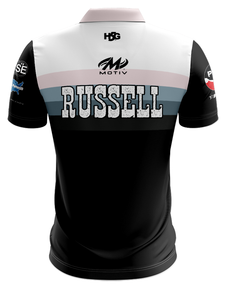 RONNIE RUSSELL - RETRO STRIPES GRAY