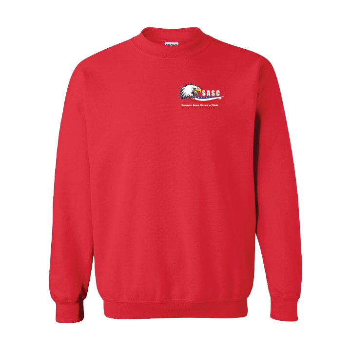 SASC CREWNECK SWEATSHIRT - RED