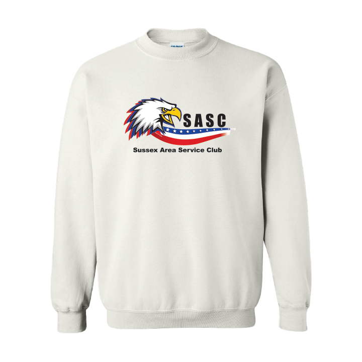 SASC CREWNECK SWEATSHIRT - WHITE