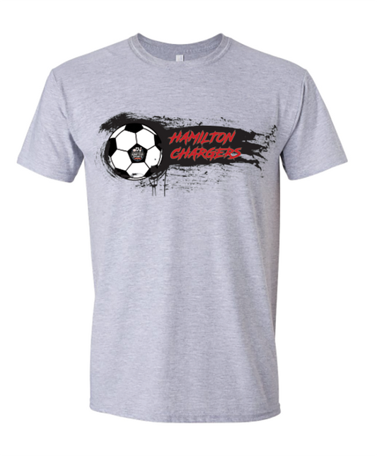 HAMILTON CHARGERS - SOCCER T-SHIRT (GRAY)