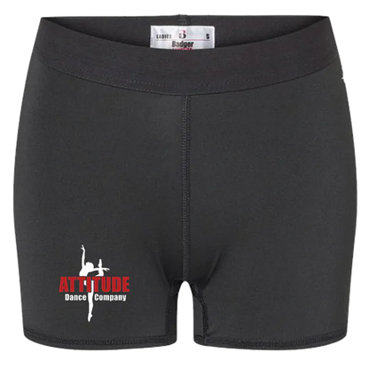 ATTITUDE DANCE - WOMENS PRO COMPRESSION-SHORTS