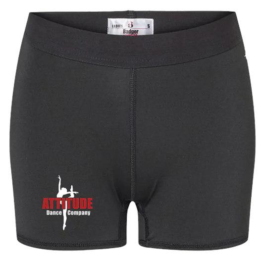 ATTITUDE DANCE - WOMENS PRO COMPRESSION-SHORTS