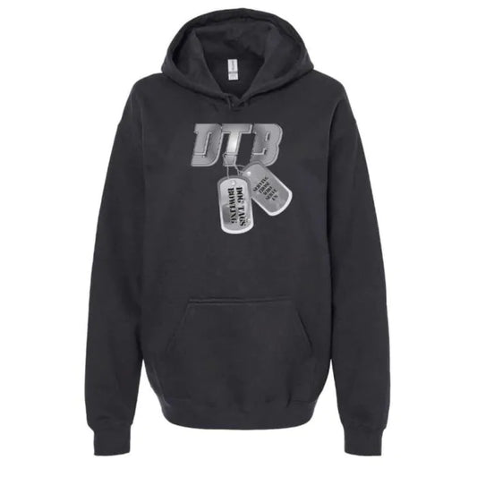 DOG TAGS HOODED SWEATSHIRT