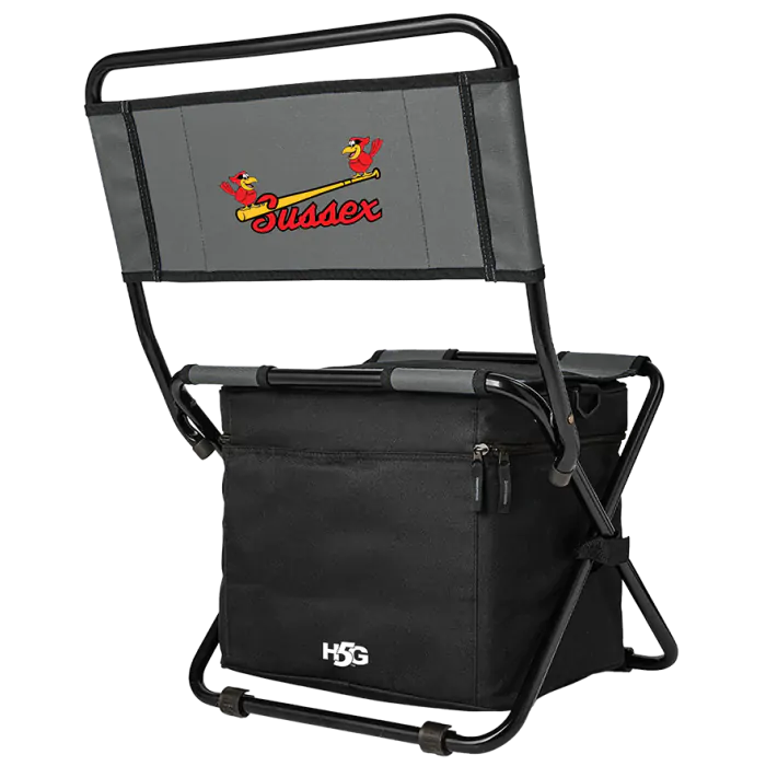 CARDINALS FOLDING COOLER CHAIR