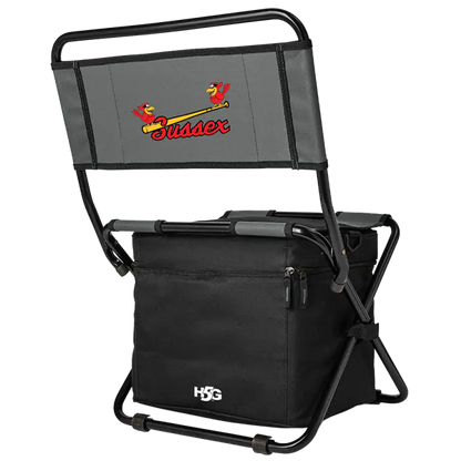 CARDINALS FOLDING COOLER CHAIR