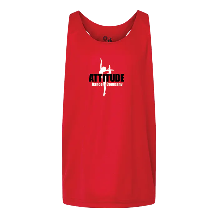 ATTITUDE DANCE - GIRLS RACERBACK TANK TOP