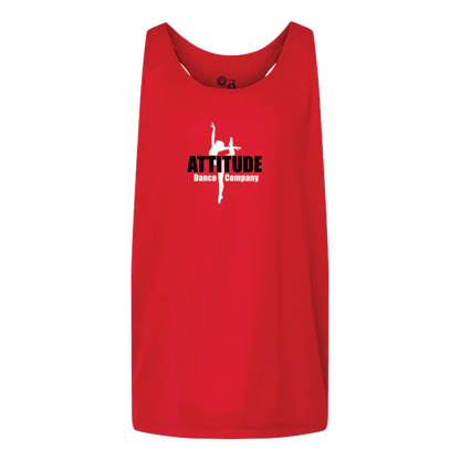 ATTITUDE DANCE - GIRLS RACERBACK TANK TOP