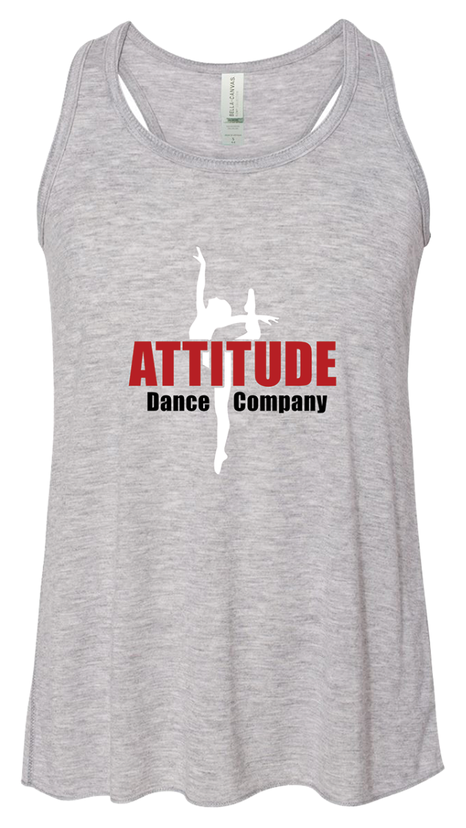 ATTITUDE DANCE - GIRLS GATHERED RACERBACK TANK TOP