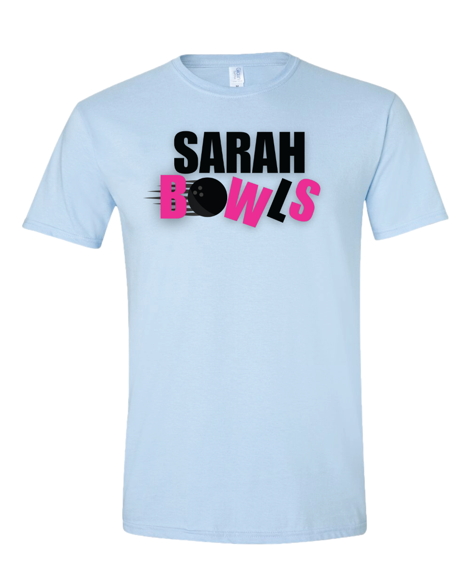 SARAH BOWLS T-SHIRT