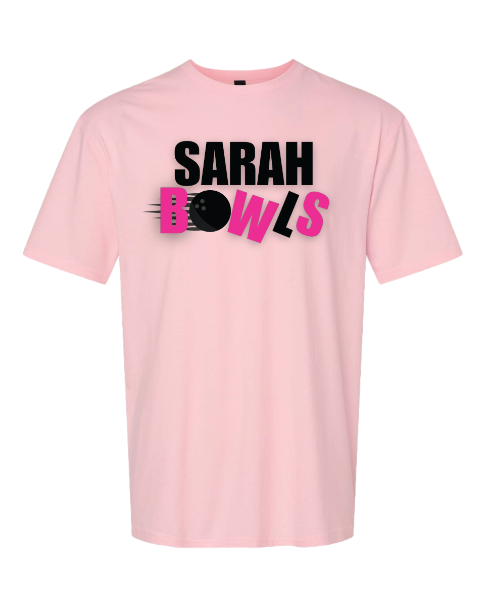 SARAH BOWLS T-SHIRT