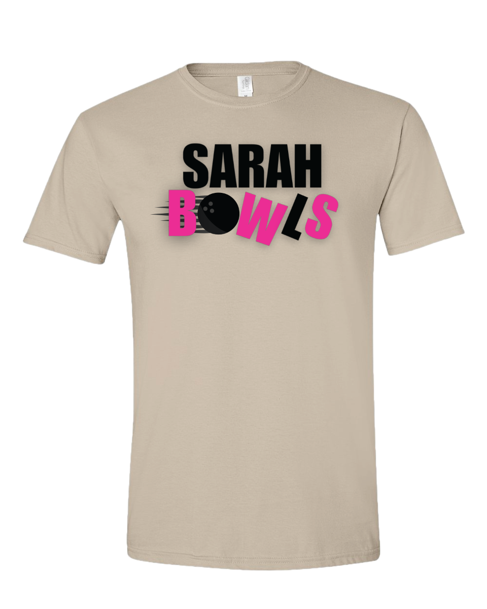 SARAH BOWLS T-SHIRT