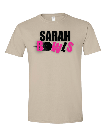 SARAH BOWLS T-SHIRT