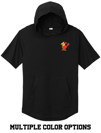 CARDINALS SPORT-TEK® SHORT SLEEVE HOODIE