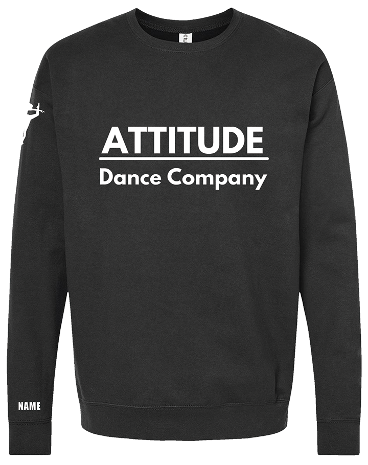 ATTITUDE DANCE - WOMENS CREWNECK SWEATSHIRT