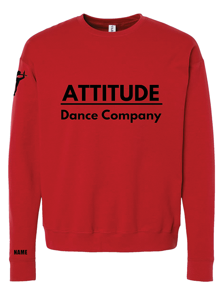 ATTITUDE DANCE - WOMENS CREWNECK SWEATSHIRT