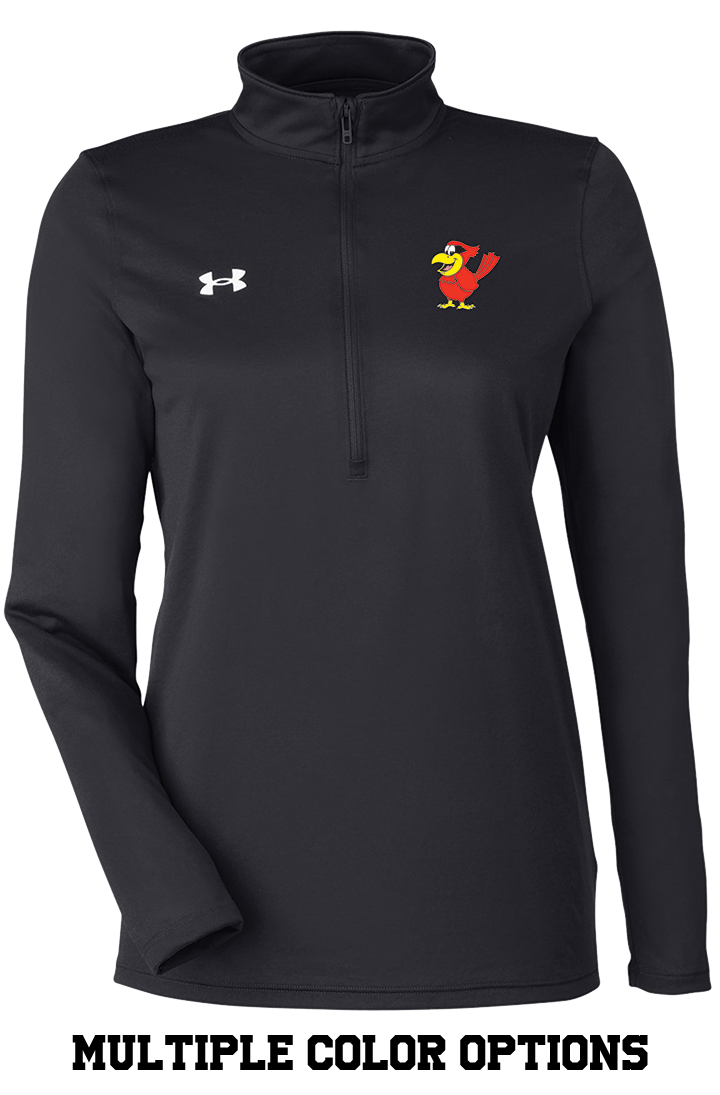 CARDINALS UNDER ARMOUR WOMENS 1/4 ZIP