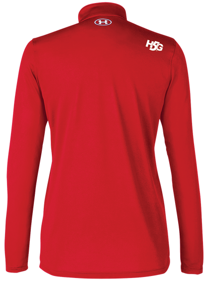 CARDINALS UNDER ARMOUR WOMENS 1/4 ZIP