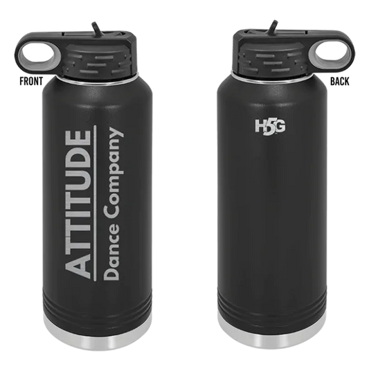 ATTITUDE DANCE - ENGRAVED WATER BOTTLE