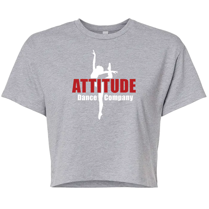 ATTITUDE DANCE - WOMEN'S CROP TOP TEE