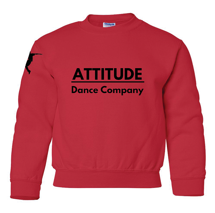 ATTITUDE DANCE - GIRLS CREWNECK SWEATSHIRT