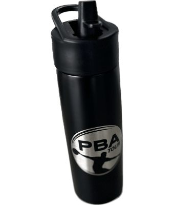 2023 PBA Tour Water Bottle - Lazer engraved PBA logo